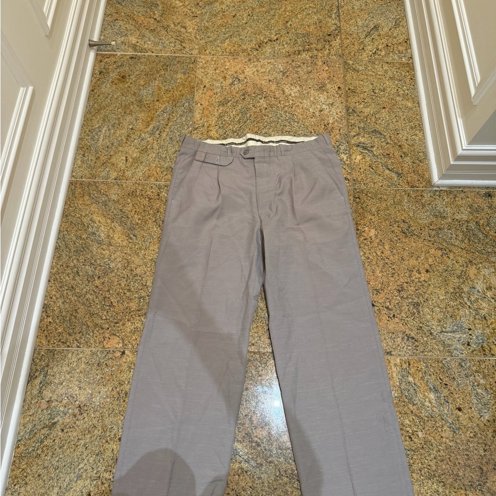 Dior Men's Light Gray Chinos